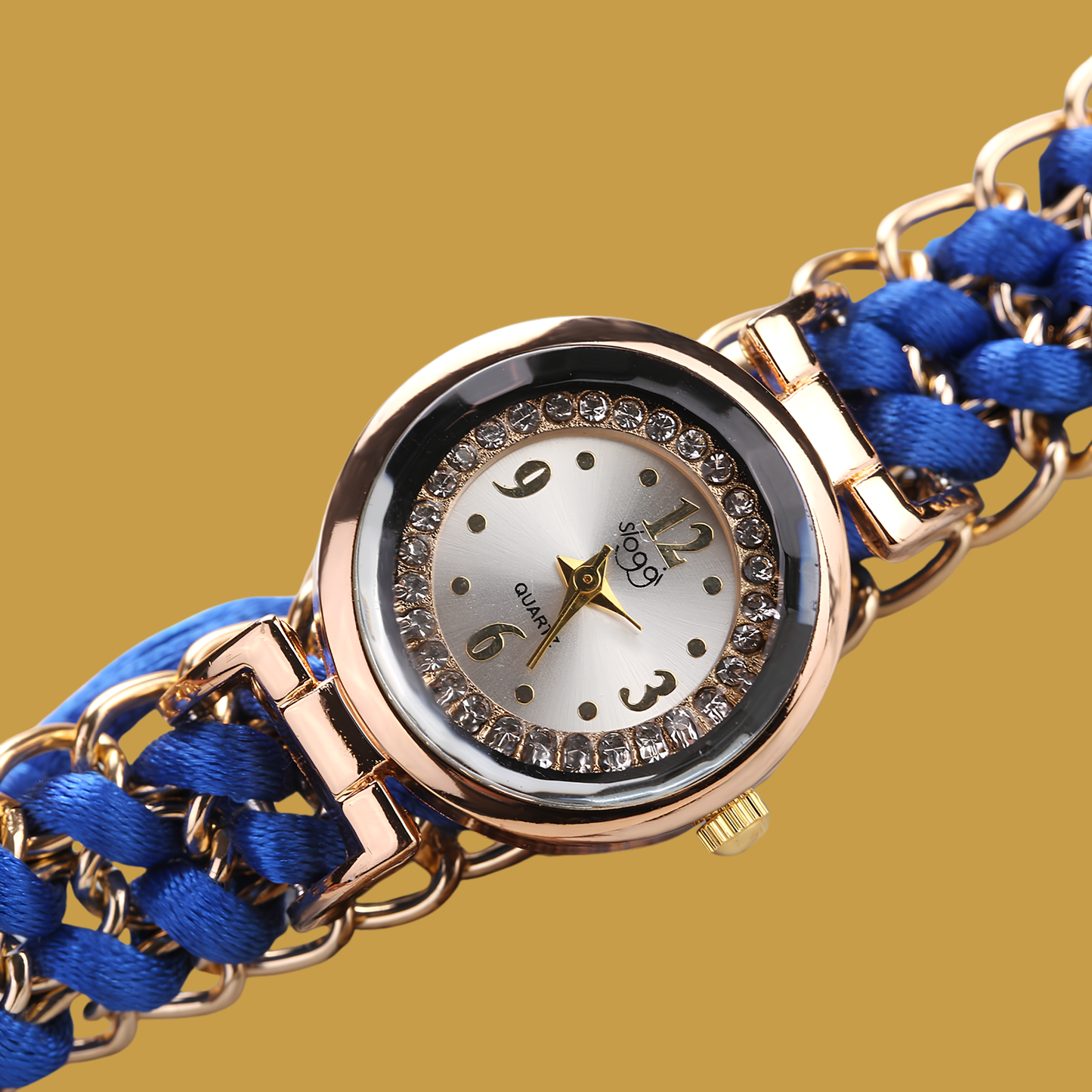 Girls Luxury Stylish Girls Analog Handmade Bracelet Rope Watch