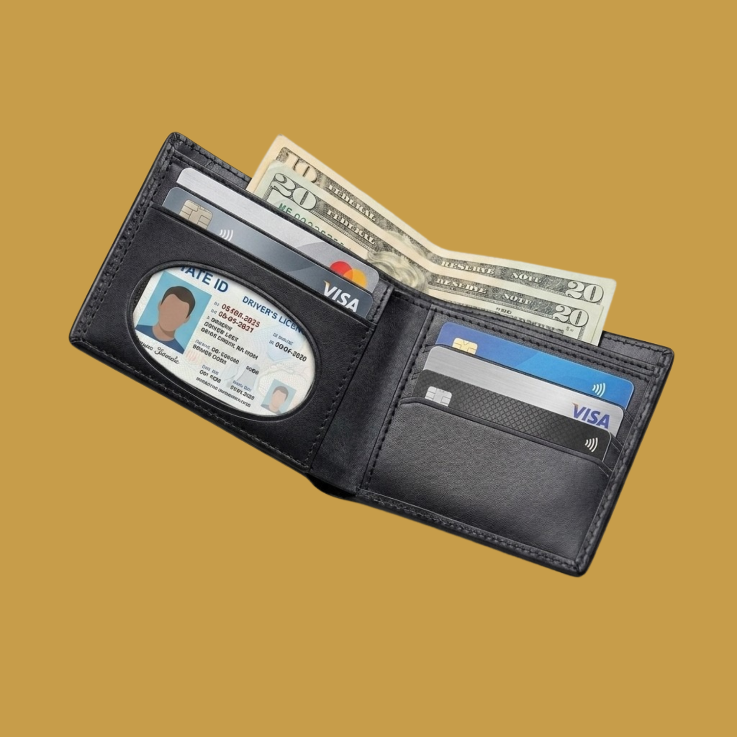 Premium Men's Leather Wallet