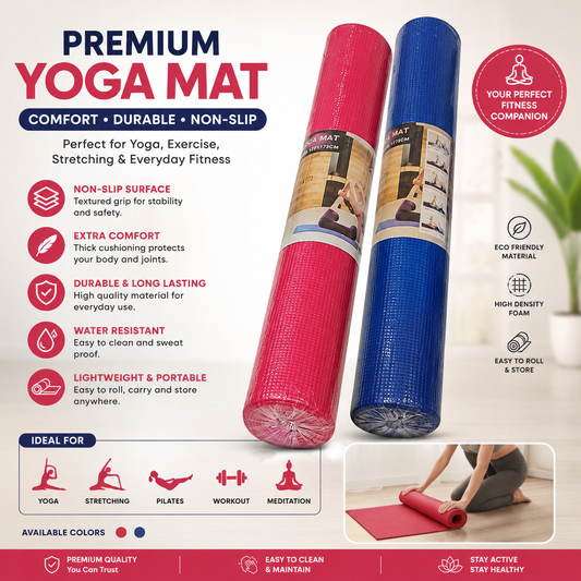 Yoga Mat (4mm-8mm)