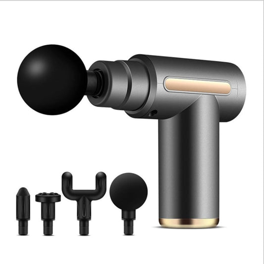 Portable Deep Tissue Massage Gun – 4 Massage Heads
