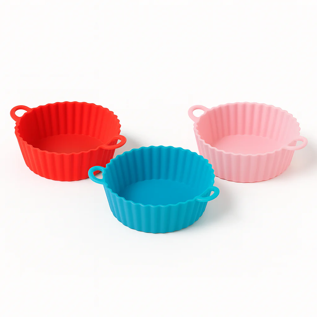 Silicone Air Fryer Basket – Reusable, Non-Stick, Heat-Resistant